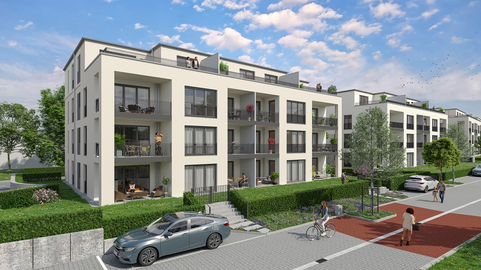 Projekt Tribus in Rodenbach - Rückseite