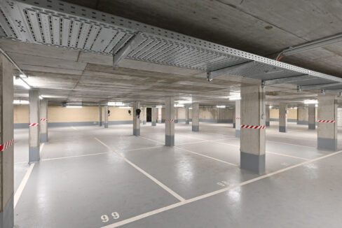 Ansicht Tiefgarage