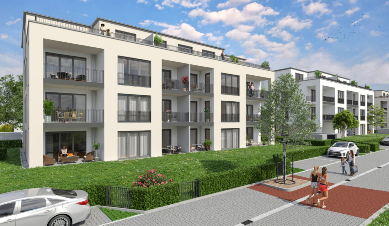 Visualisierung Gartenansicht