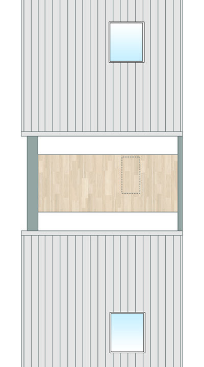 Grundriss Spitzboden