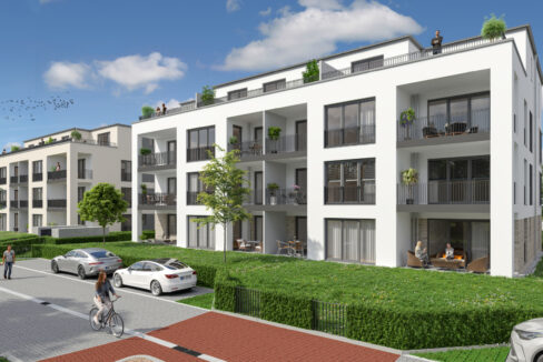 Visualisierung Gartenansicht