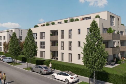 Illustration Strassenansicht