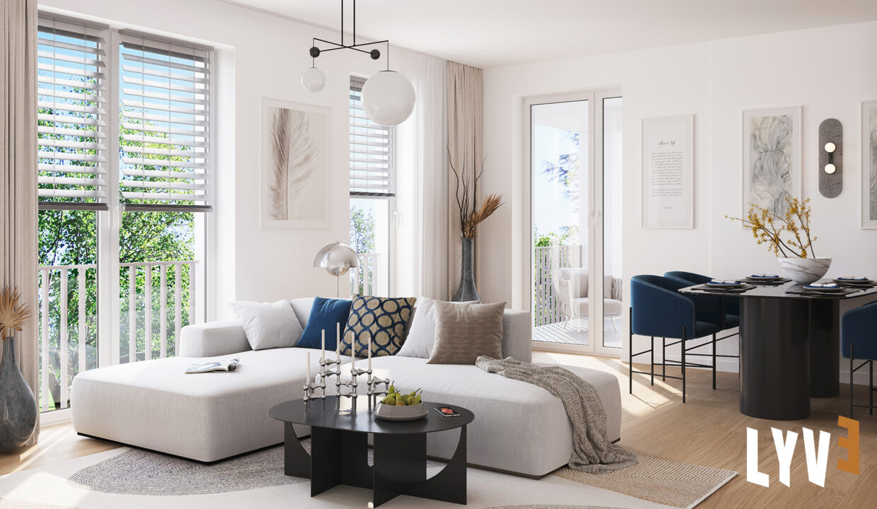 Visualisierung 2 Zimmer ETW