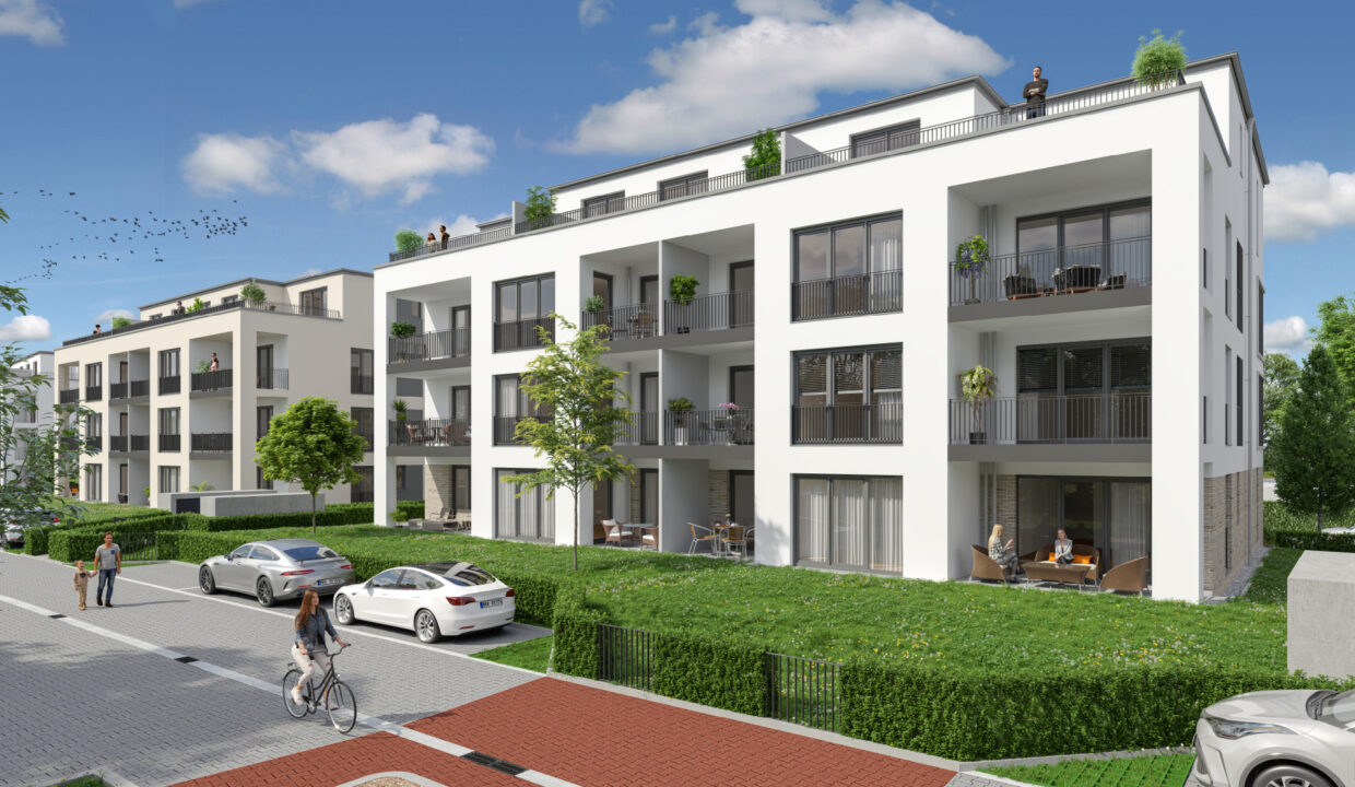 Visualisierung Gartenansicht