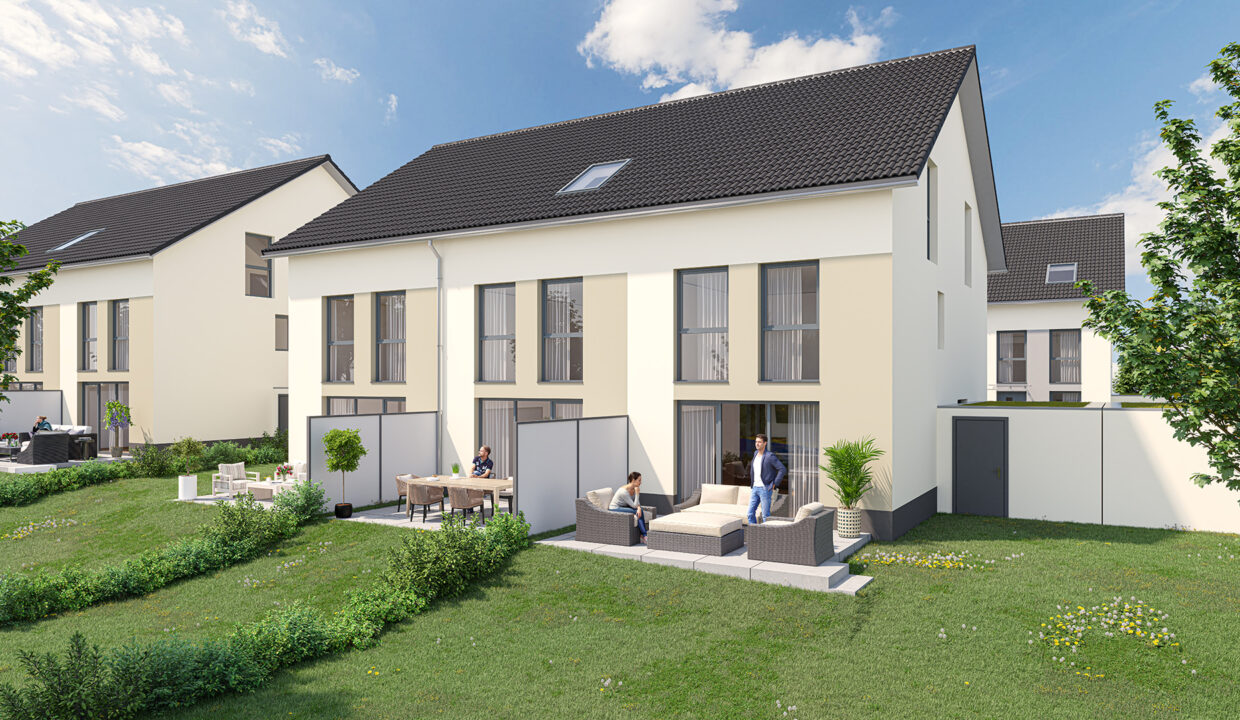 Aussenansicht Gartenseite