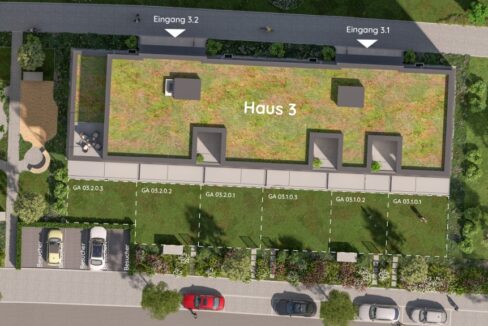 Ansicht Freiflächenplan