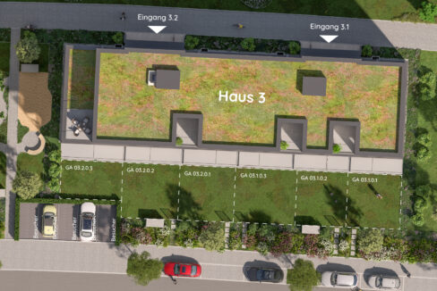 Ansicht Freiflächenplan