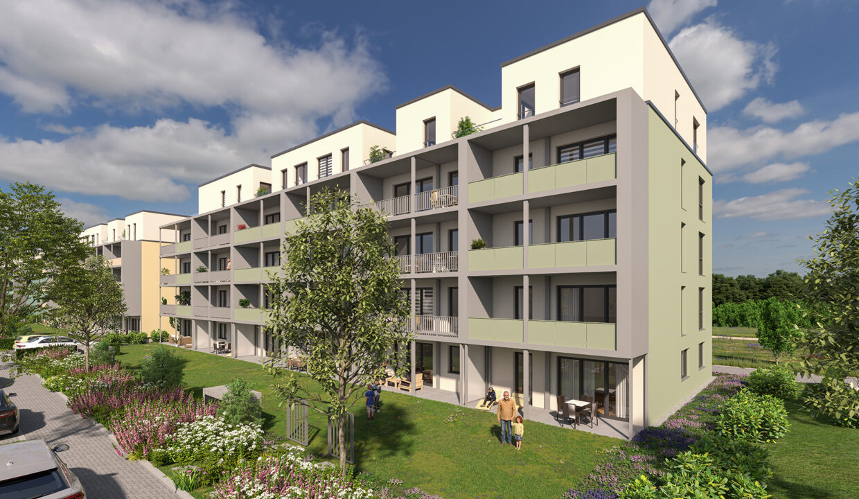 Gartenansicht Haus 3