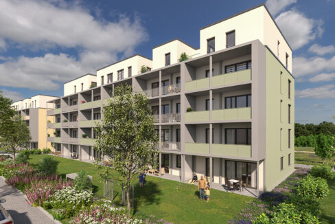 Gartenansicht Haus 3