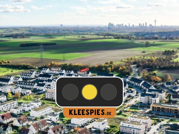Luftbild Richtung Frankfurt