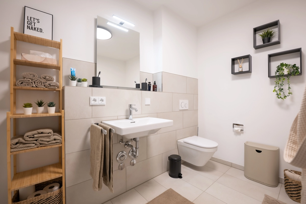 Einrichtungsbeispiel Badezimmer