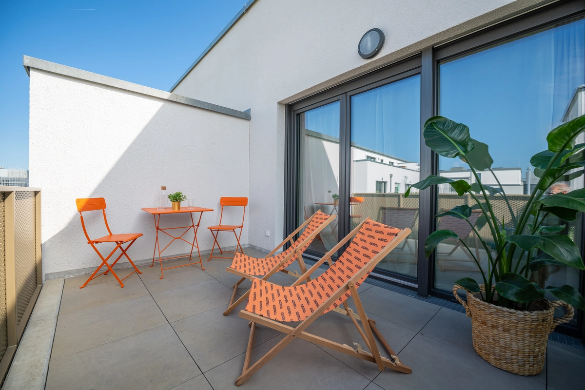 Einrichtungsbeispiel Balkon