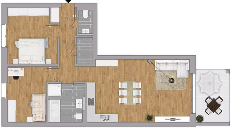 Musterwohnung Hattersheim